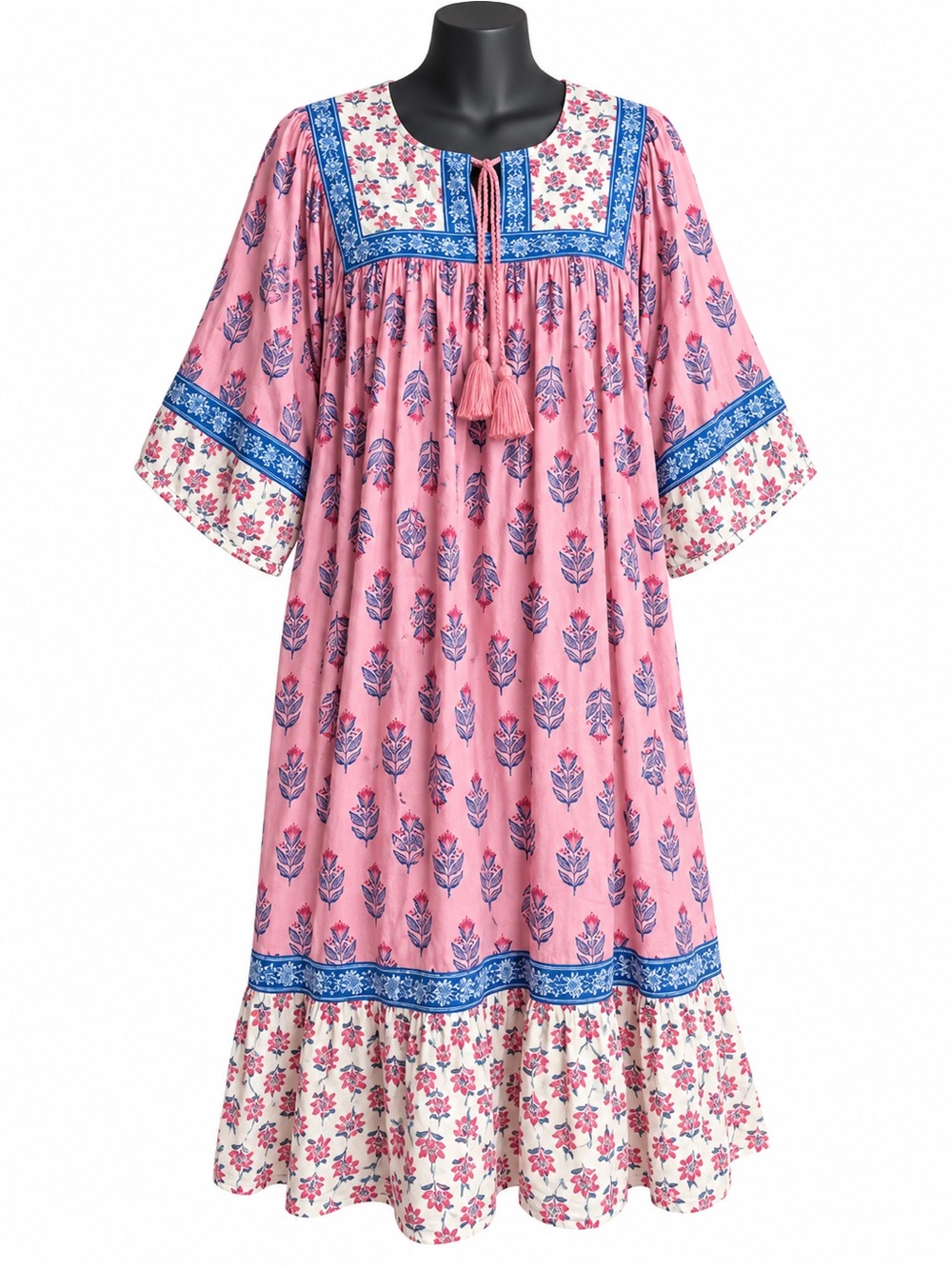 Old Navy Puff-Sleeve Printed Mini Swing Dress d5 xl